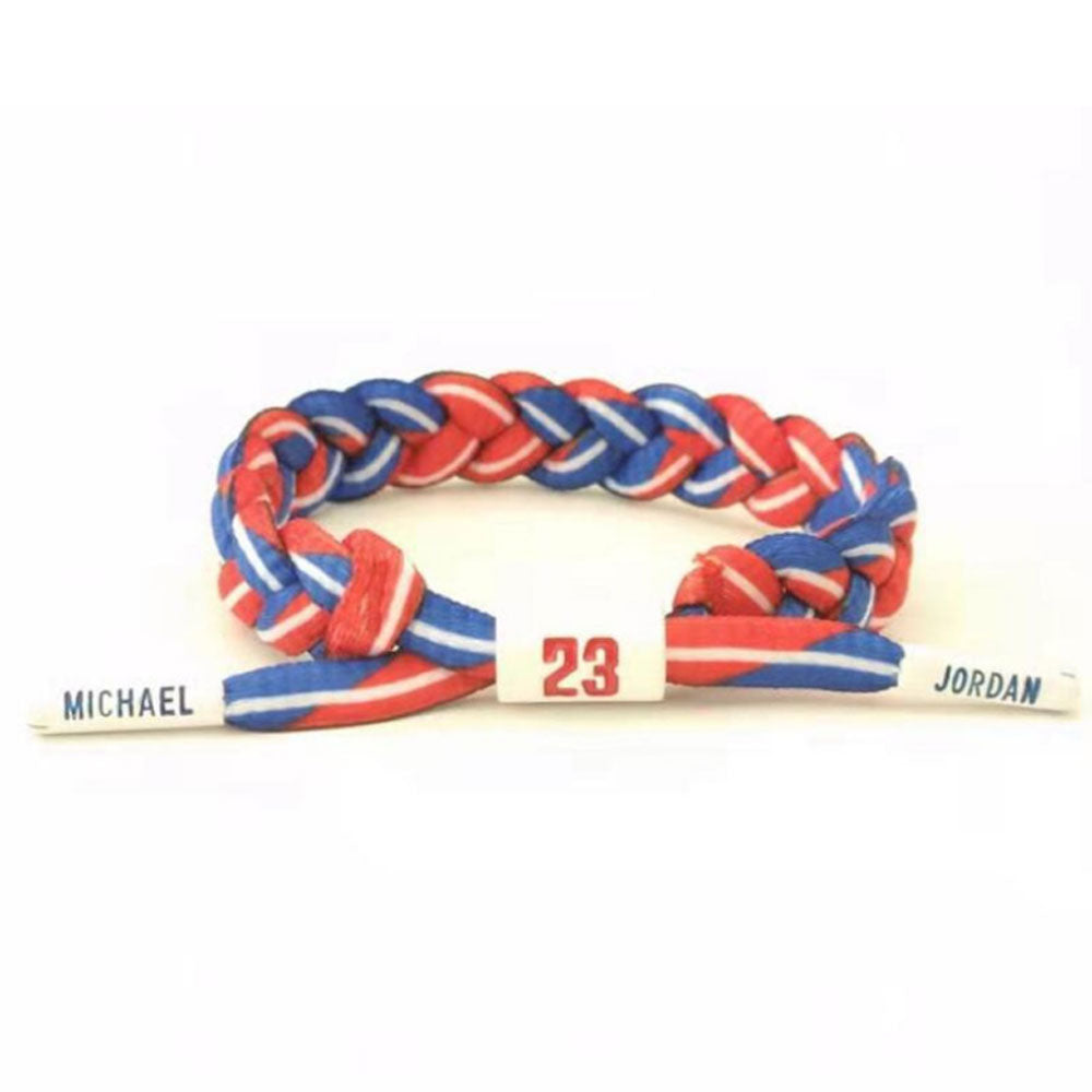 Basketball Sport Competition Fans shoelace bracelet braided for NBA SPORTS cheering squad