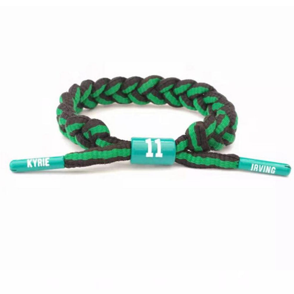 Basketball Sport Competition Fans shoelace bracelet braided for NBA SPORTS cheering squad