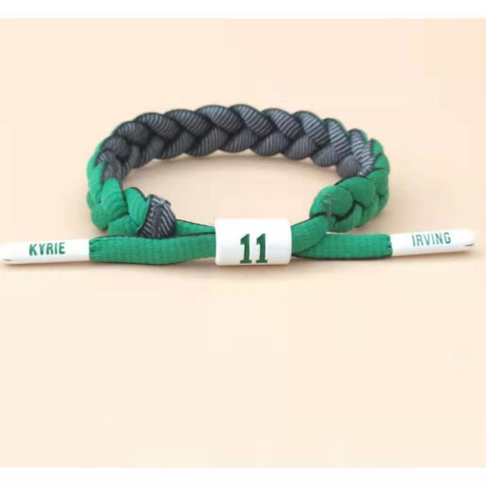Basketball Sport Competition Fans shoelace bracelet braided for NBA SPORTS cheering squad