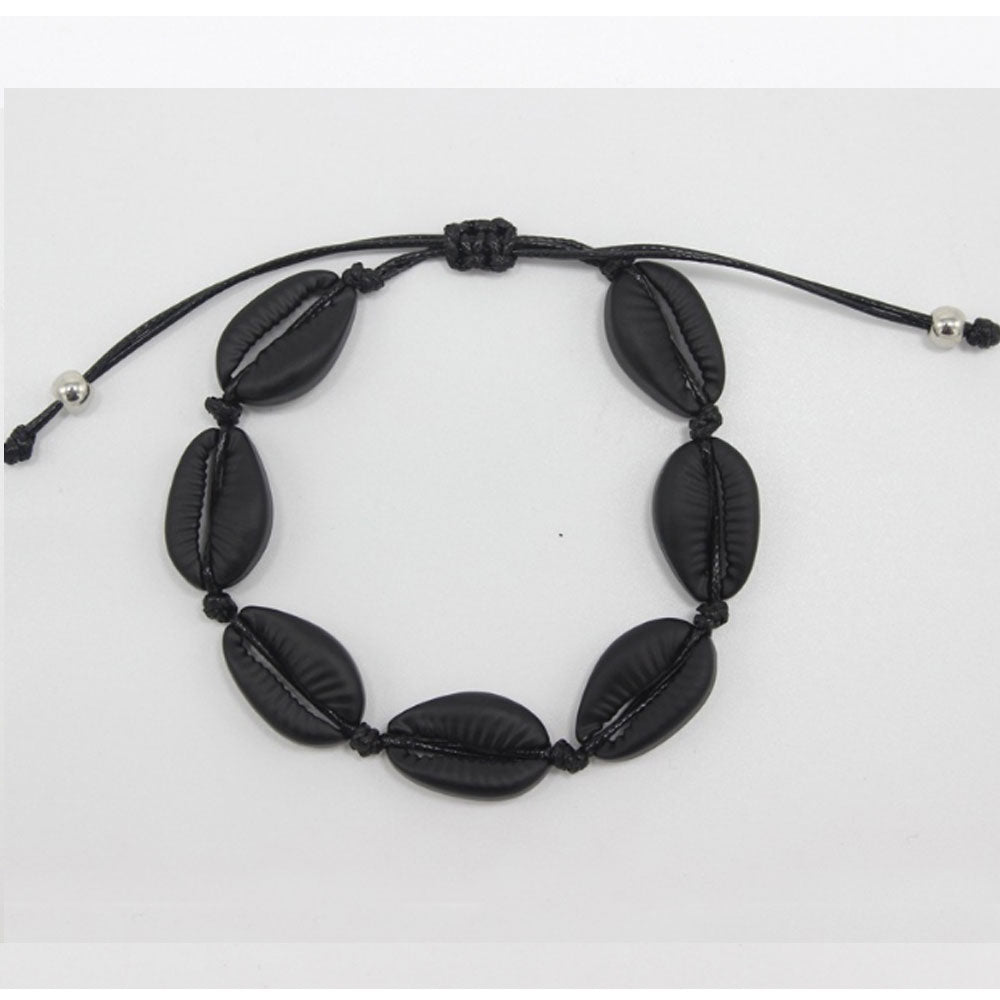 Hawaii fashion multi color handmade alloy bead shell bracelet handmade bracelet beads shell jewelry