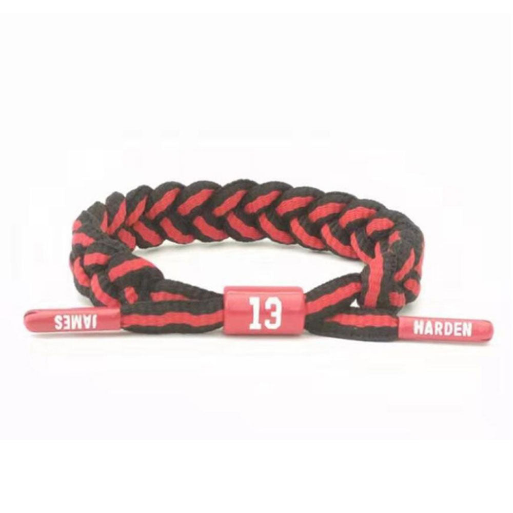 Basketball Sport Competition Fans shoelace bracelet braided for NBA SPORTS cheering squad