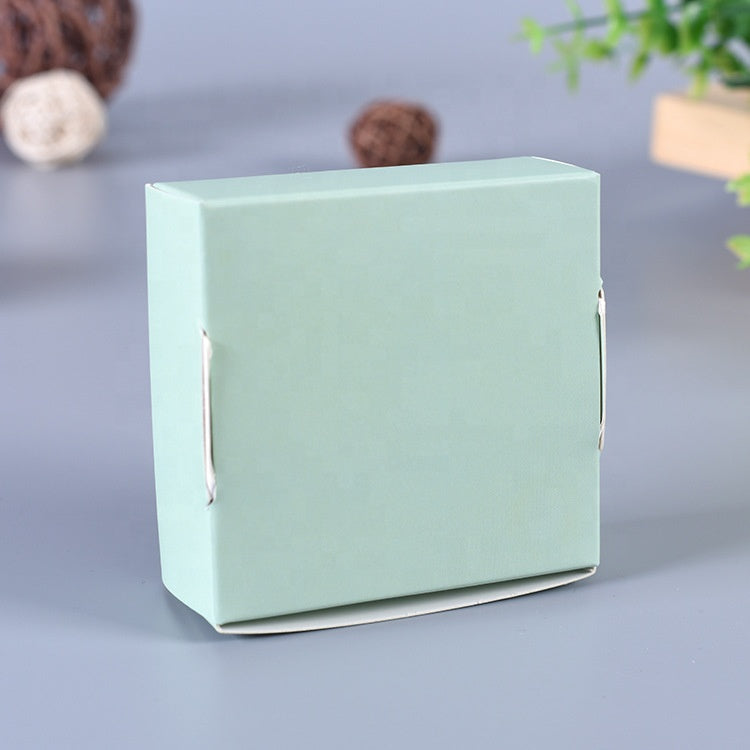 Small Size Colored Paper Card Foldable Boxes Carton Mailer Shipping Boxes