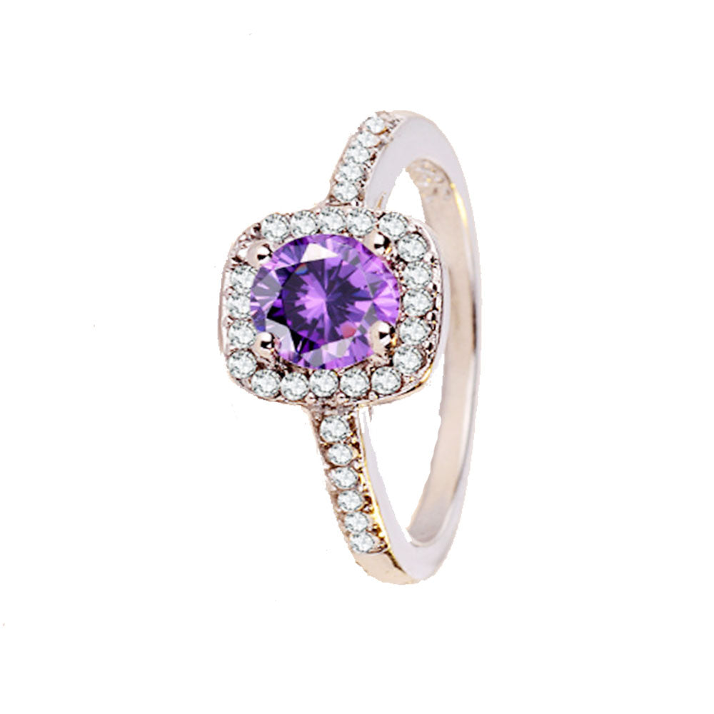 wholesale fashion copper alloy Heart&Arrows zircon bead wedding party finger ring jewelry women China Manufacturer Supplier