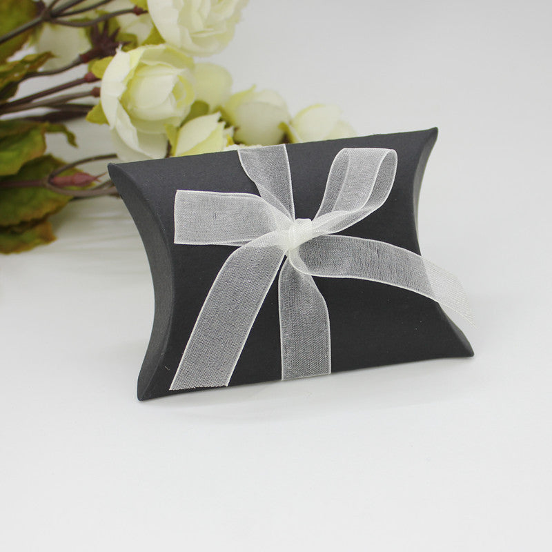 rich colors pillow shape boxes custom logo available packing paper card gift box
