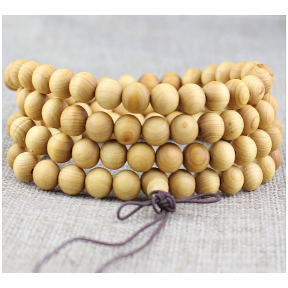 Unisex Natural Wenge 6mm 108 mala prayer beads Buddhist bead Necklace Bracelet Wood Meditation Rosary men fashion jewelry