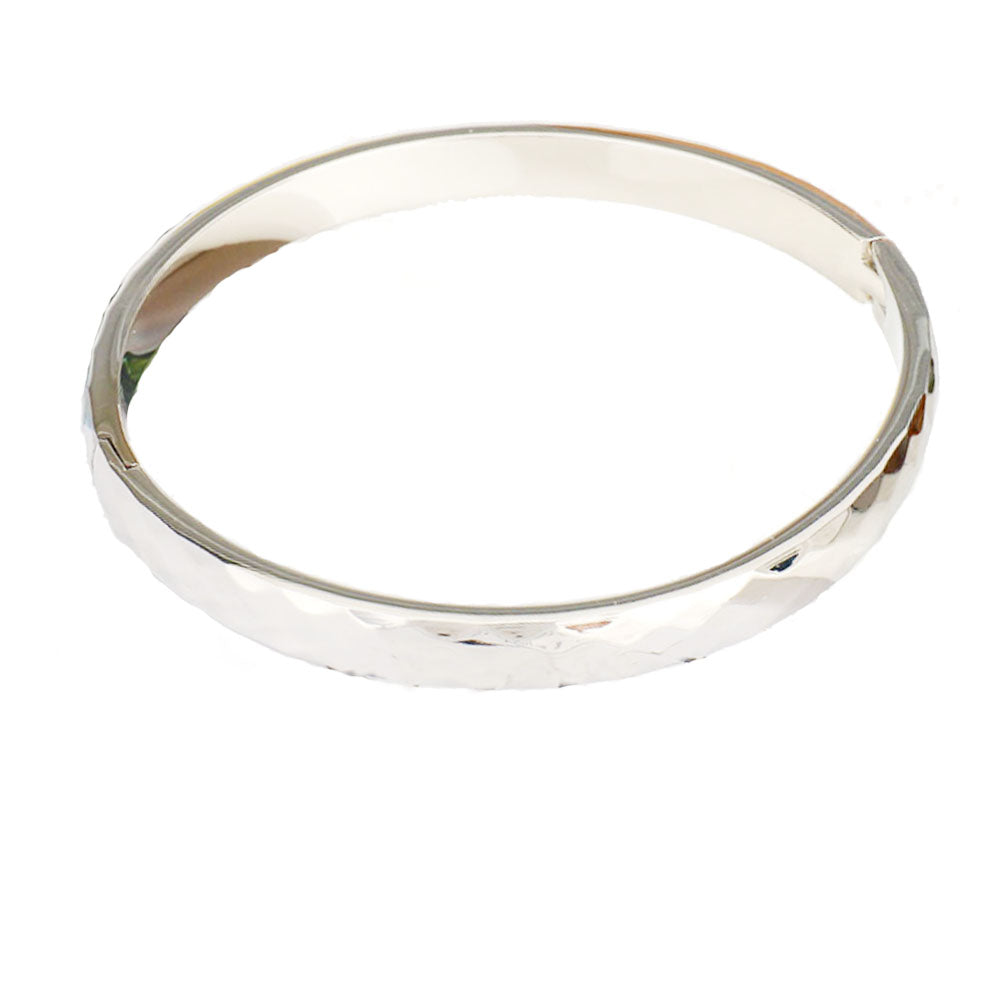 wholesale high quality stainless steel faceted bangle bracelet jewelry woman china supplier