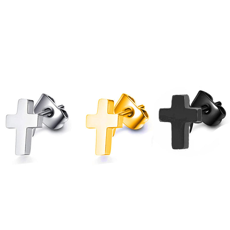 cross stud earring manufacturer