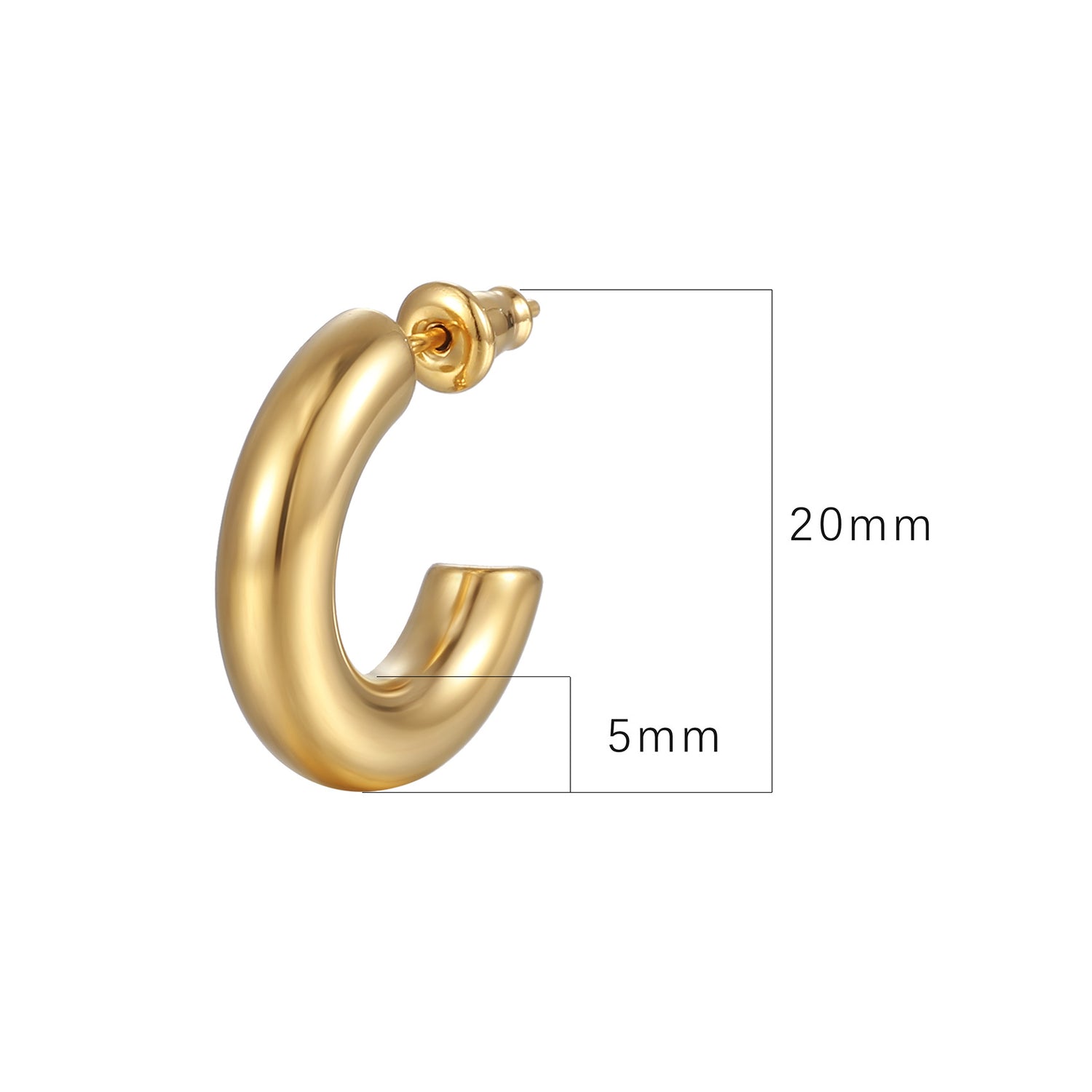 stainless steel hoop earring supplier