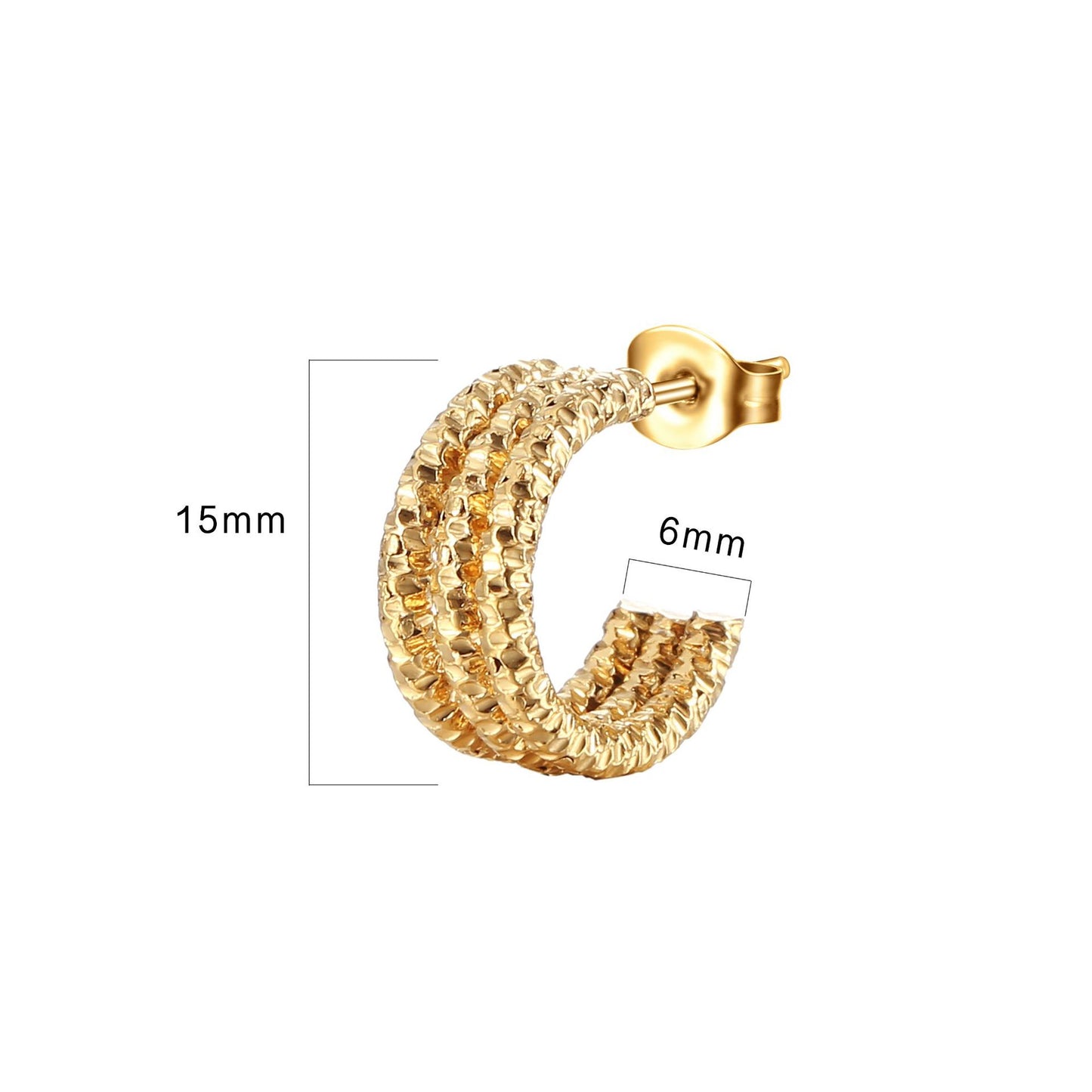 half hoop earring supplier