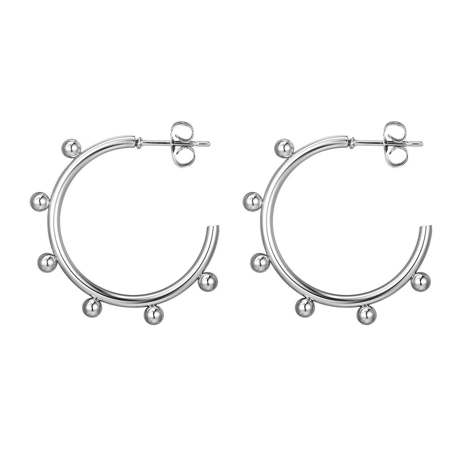 beads half hoop earring factory