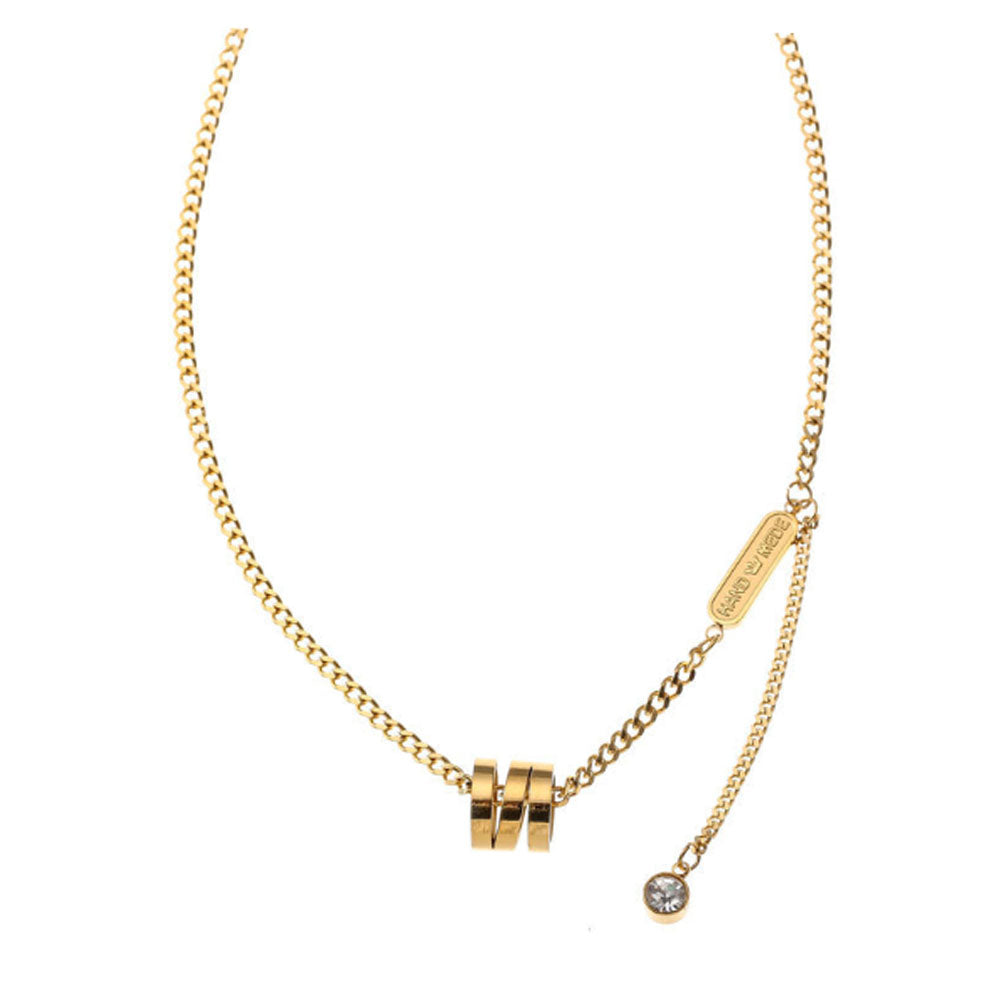 wholesale fashion chic stainless steel charm pendant necklace charm women choker necklaces jewelry supplier