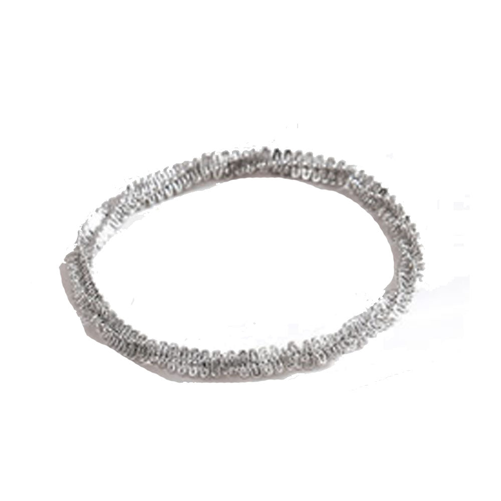 wholesale fashion light luxury stainless steel wave like waterproof ring finger rings jewelry unisex china supplier
