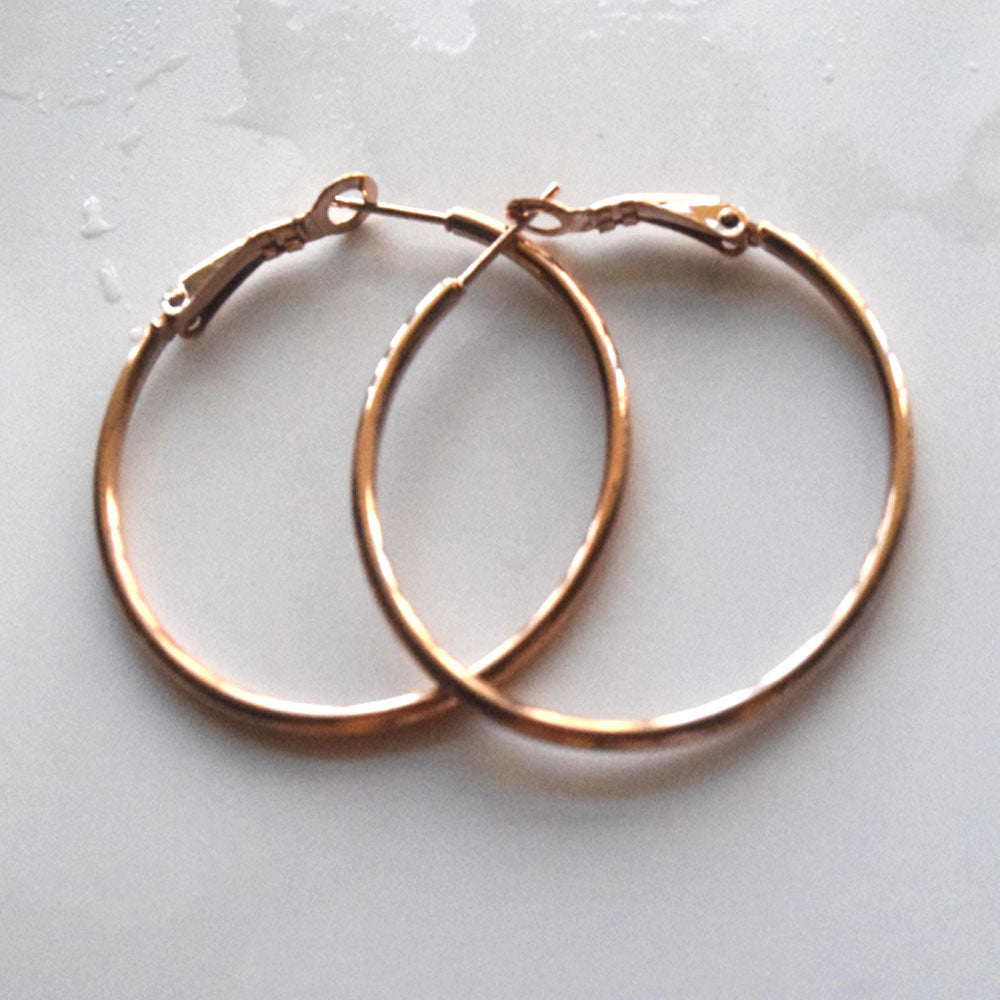 boho blank 2mm stainless steel wire hoop dangle earring rich colors sizes support diy beaded beads fringe hoops women earrings