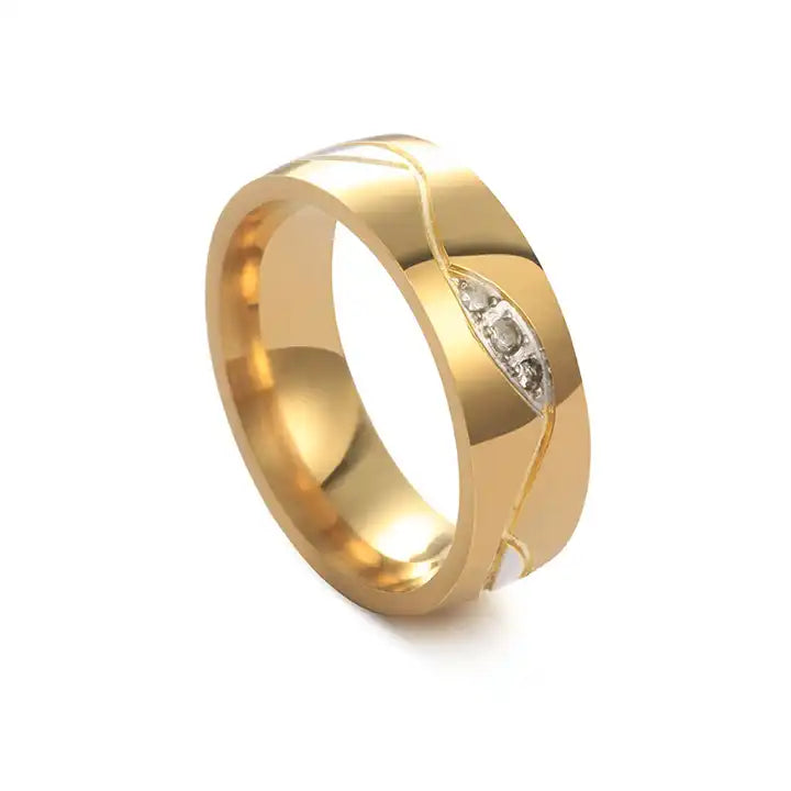wholesale low price ladies bulk fashion couple wedding rings stainless steel mens for engagement jewelry