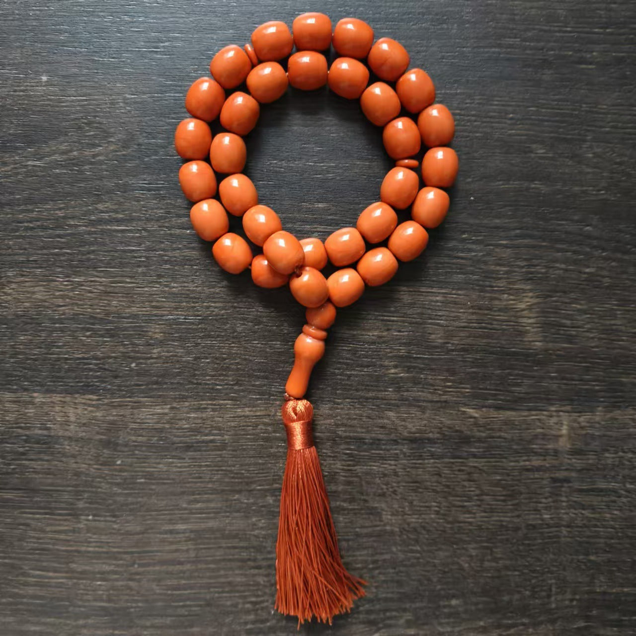 Popular Wholesale Bulk Islamic Muslim Rosary 13mm Resin Tasbih Prayer Beads Charm 33pcs Beads for Women for Sale