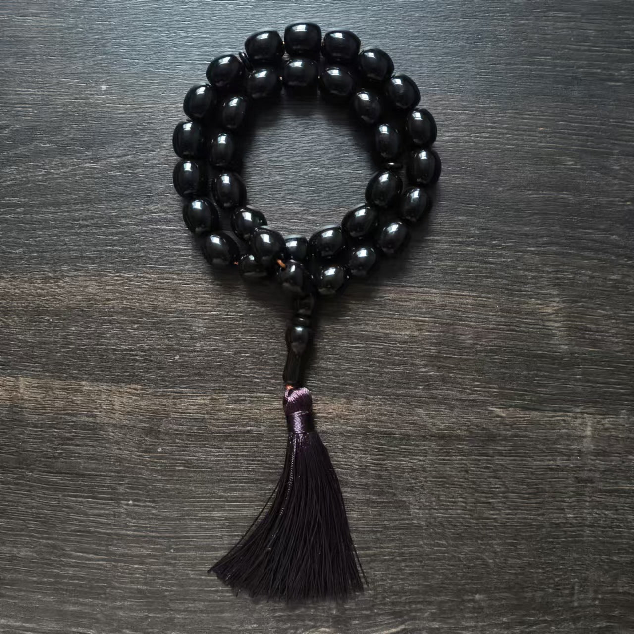 Popular Wholesale Bulk Islamic Muslim Rosary 13mm Resin Tasbih Prayer Beads Charm 33pcs Beads for Women for Sale