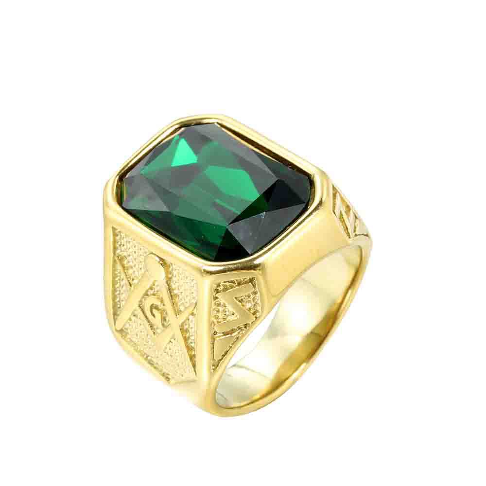 Wholesale Dainty Mens Stainless Steel Rings the Fashion Glass Zircon Charm Rings Jewelry for Men and Women