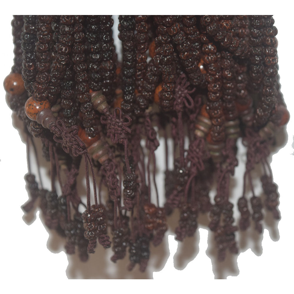 men's accessories ruyi Bodhi seeds 108 mala prayer beads Buddhist woven bracelet buddha Meditation fashion jewelry