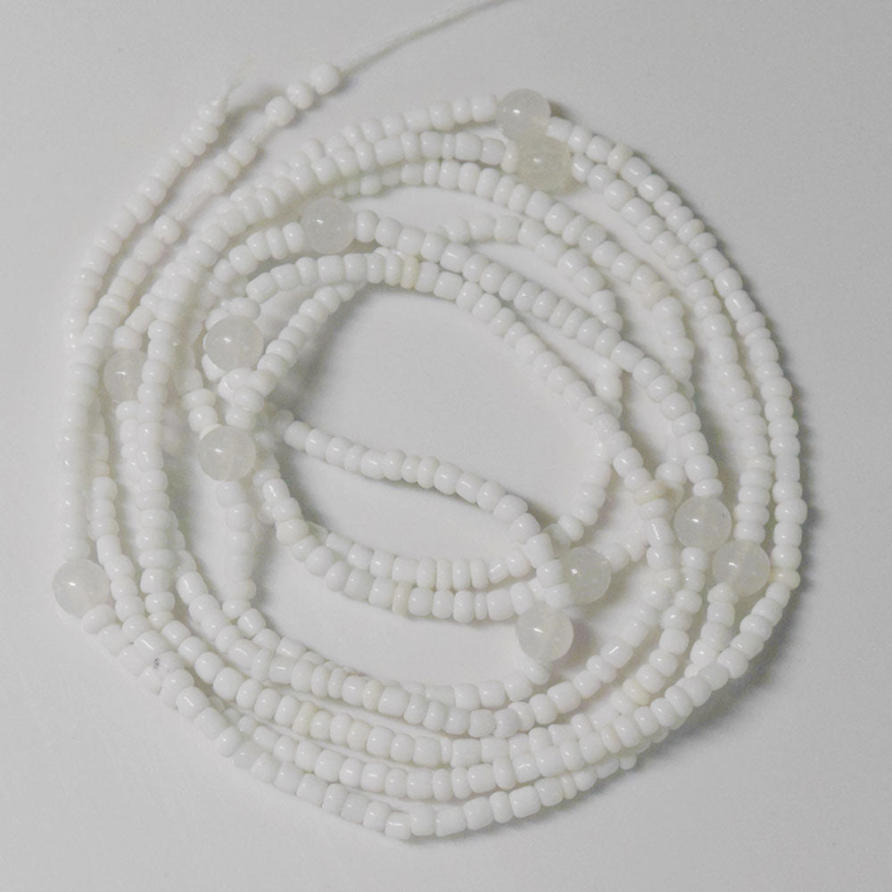 unique glow in the dark weightloss string thread adjustable african waist beads belly chain tie on women plus size
