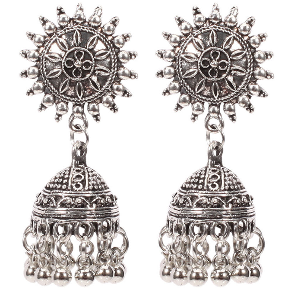 kashmiri jhumka cheap fashion Royal Bling South Indian Traditional Jewellery Fancy party WEAR Fashion Umbrella jumka earring