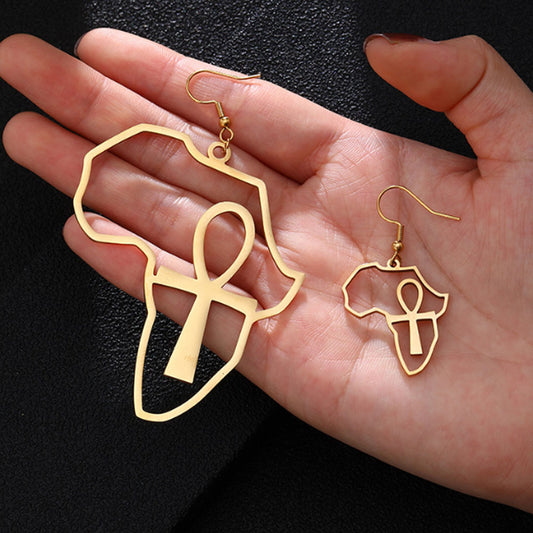african map earring