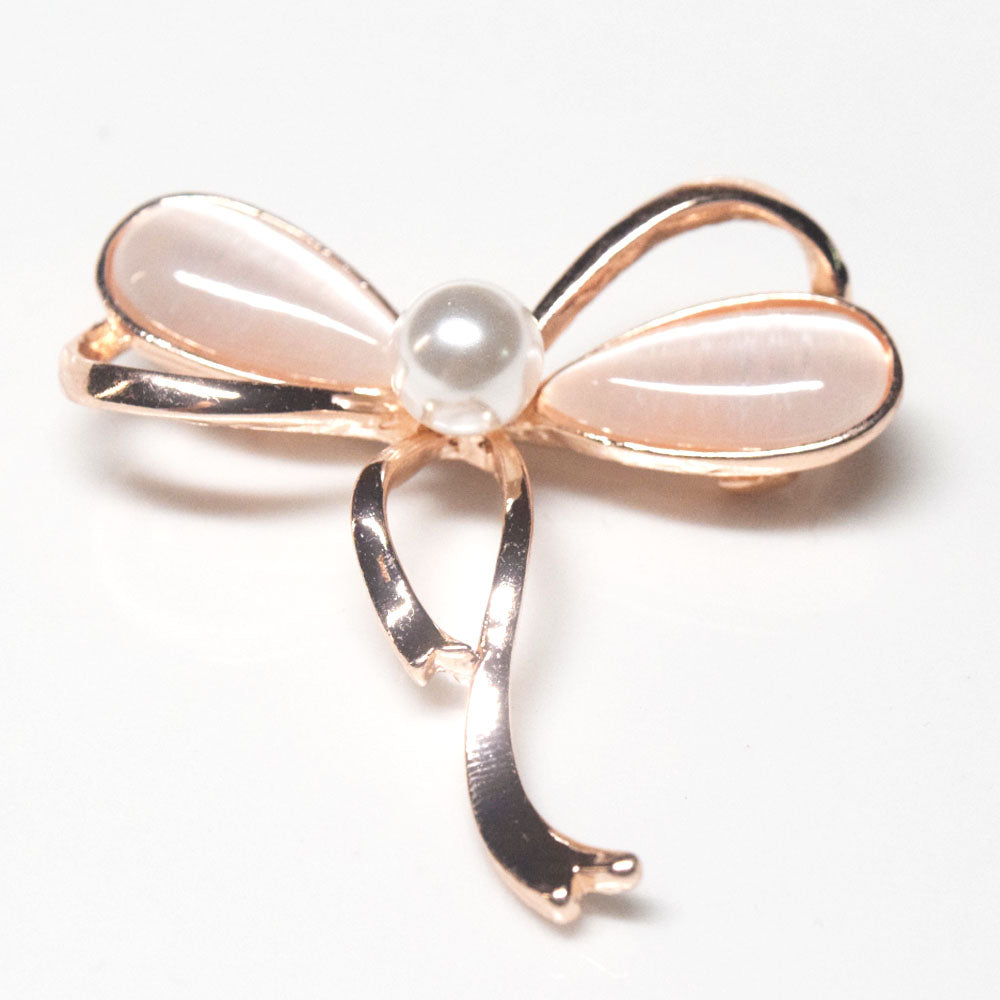 women opal stone cat flower butterfly knot rose flower charm pin brooch brooches women