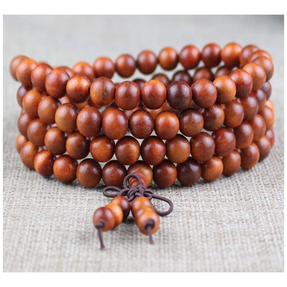 Unisex Natural Wenge 6mm 108 mala prayer beads Buddhist bead Necklace Bracelet Wood Meditation Rosary men fashion jewelry