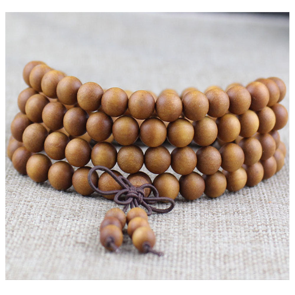 Unisex Natural Wenge 6mm 108 mala prayer beads Buddhist bead Necklace Bracelet Wood Meditation Rosary men fashion jewelry