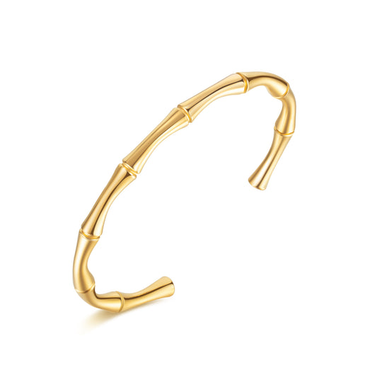 bamboo open cuff bangle manufacturer