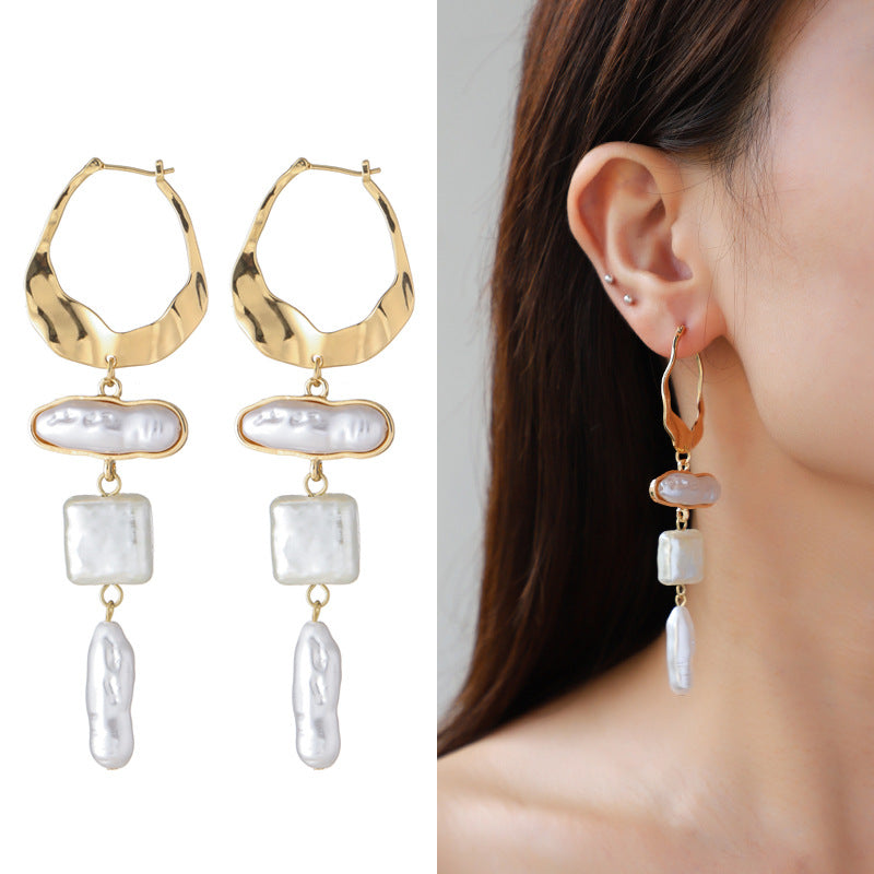 baroque pearl earring supplier