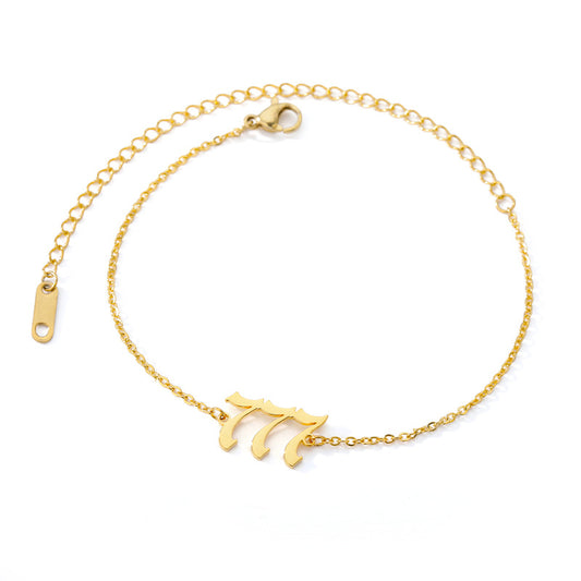 angel number anklet manufacturer