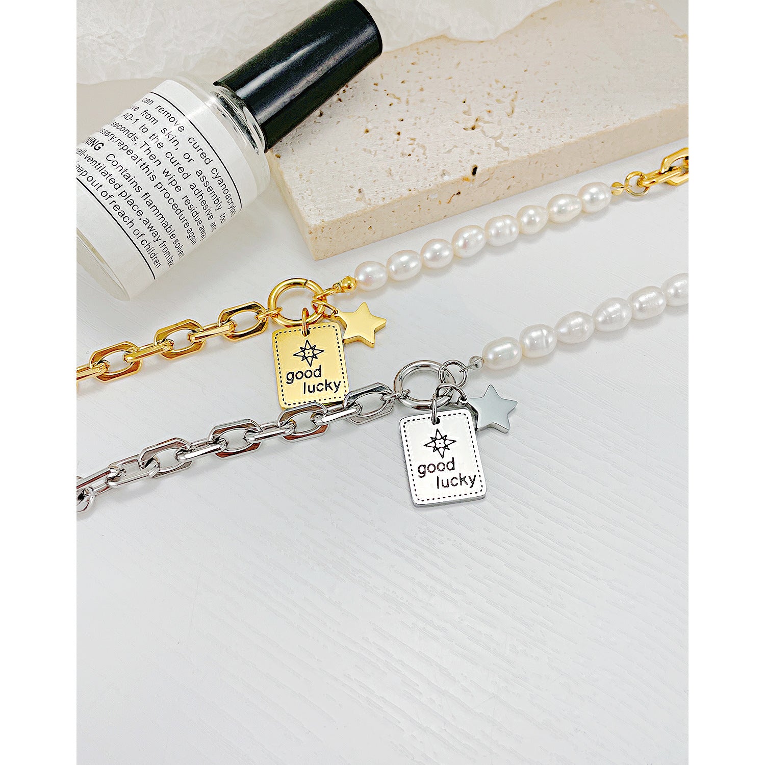 stainless steel pearl bracelet supplier