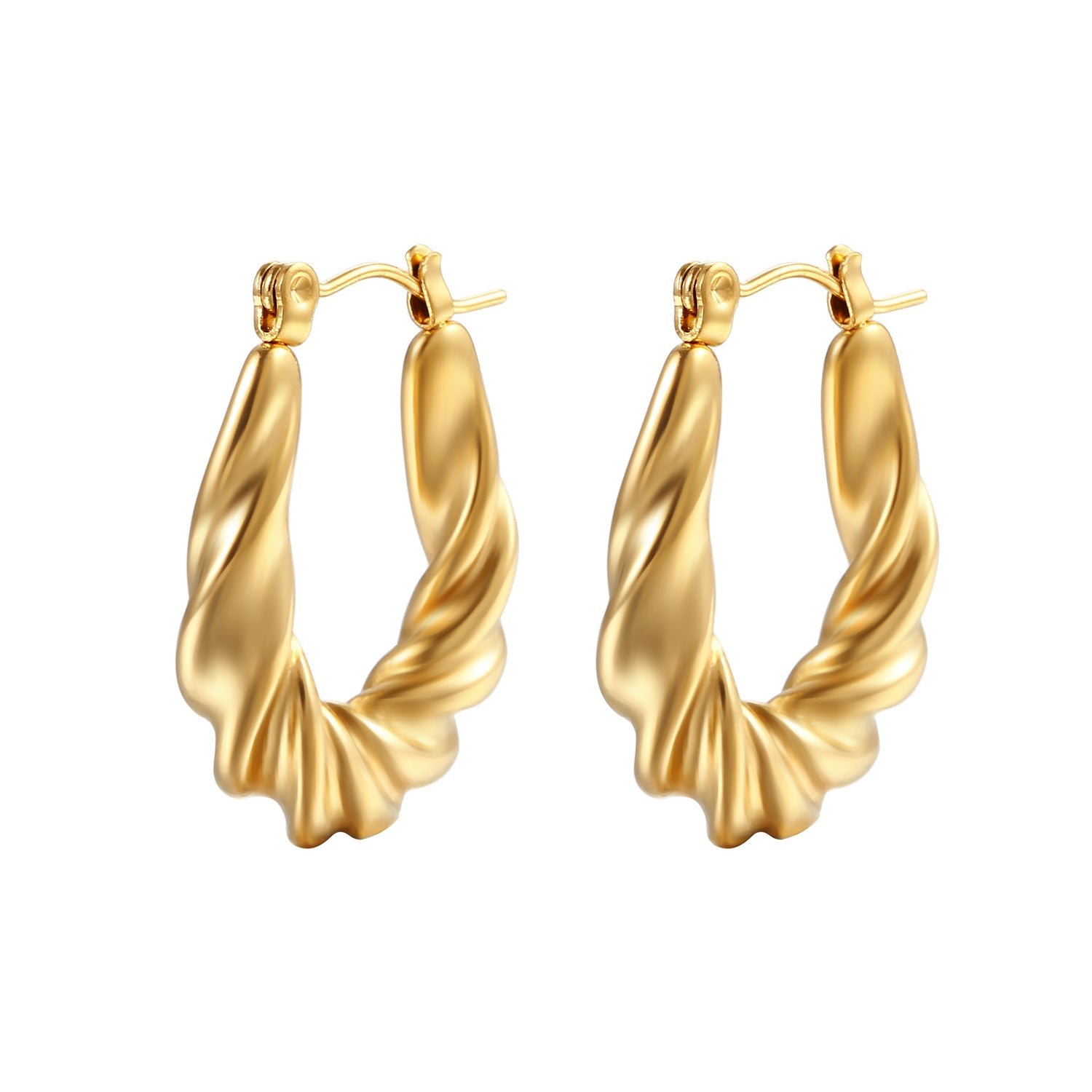 twist hoop earring supplier