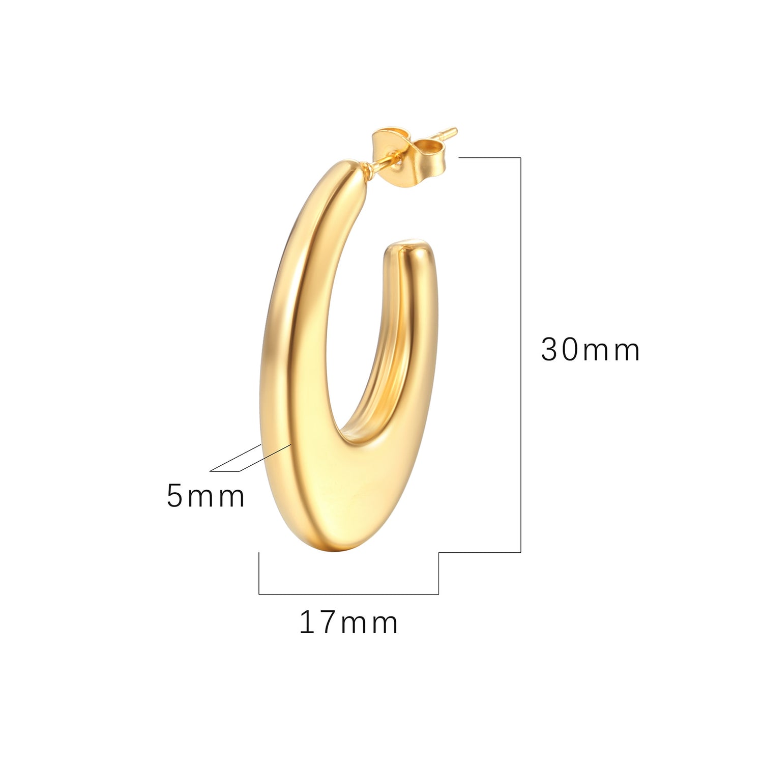 stainless steel earring china manufacturer