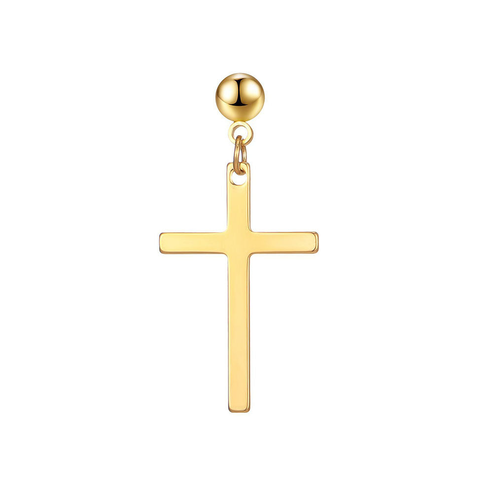 men cross earring manufacturer,