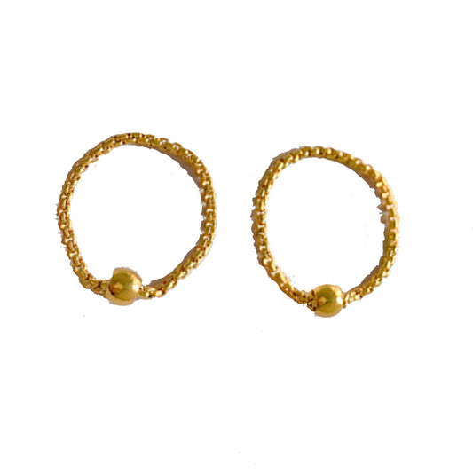wholesale fashion party stainless steel good luck chain bead charm finger ring jewelry unisex rings manufacturer supplier