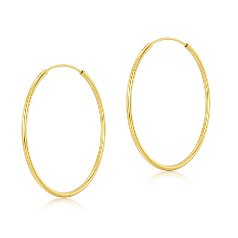 wholesale women minimalist silver sterling 925 5cm huggie hoop earrings accessories women jewelry earring supplier